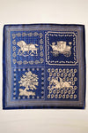 HORSE CARRAIGE PATTERN SCARF - NV