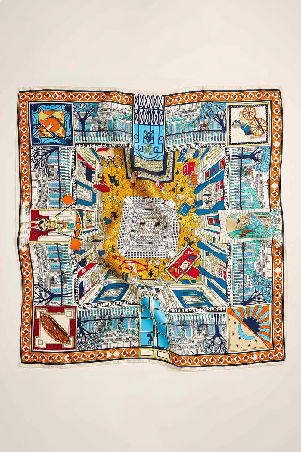 CITYSCAPE SCARF