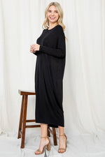 BASIC LONG T DRESS