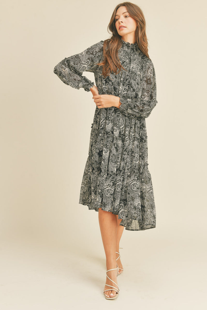 CARMEL DRESS (BLACK)