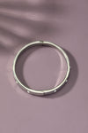 SILVER RHINESTONES BANGLE