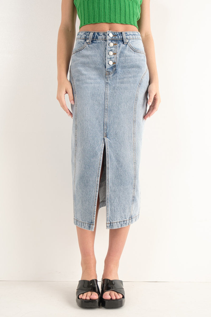 CLAIRE DENIM SKIRT