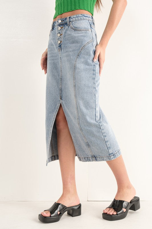 CLAIRE DENIM SKIRT
