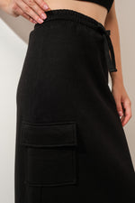 RELAXED CARGO SKIRT