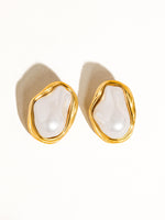 18K CLASSIC PEARL EARRINGS