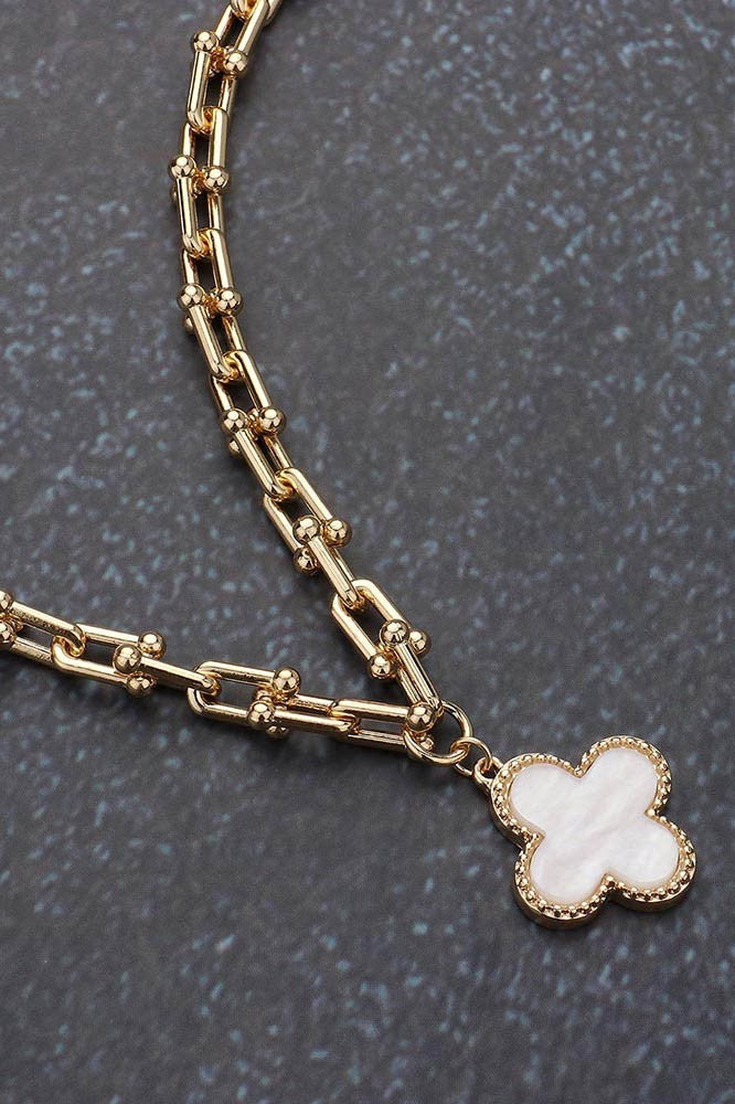 CLOVER HARDWARE NECKLACE