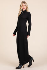 NISA RIBBED MAXI DRESS