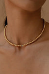 18K BEADED NECKLACE