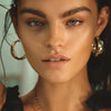 CLASSIC C HOOP EARRINGS