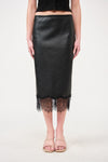 LACE EDGE SKIRT