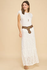 LACE MAXI SKIRT