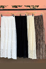 LACE MAXI SKIRT