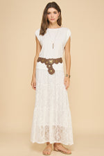 LACE MAXI SKIRT
