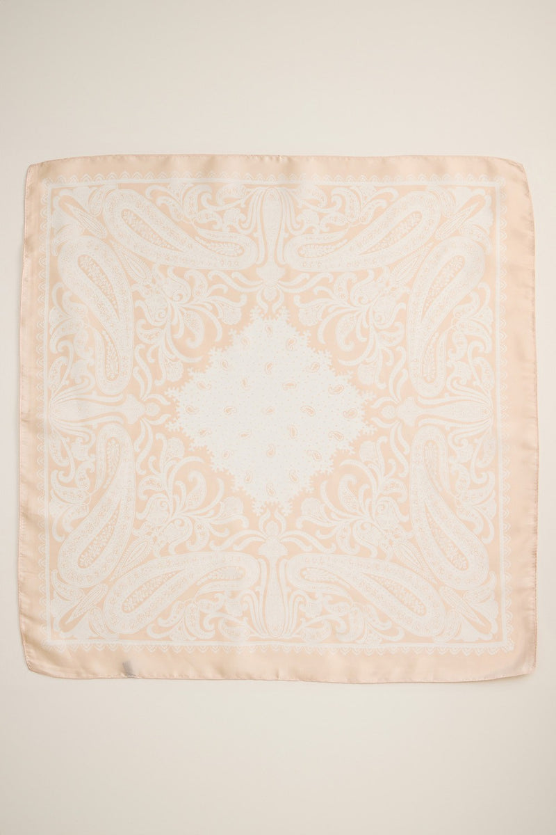 BANDANA PATTERN SCARF - BG