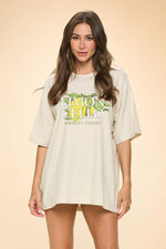 LIMON CELLO OVERSIZED T