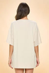 LIMON CELLO OVERSIZED T