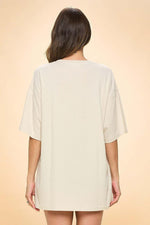 LIMON CELLO OVERSIZED T