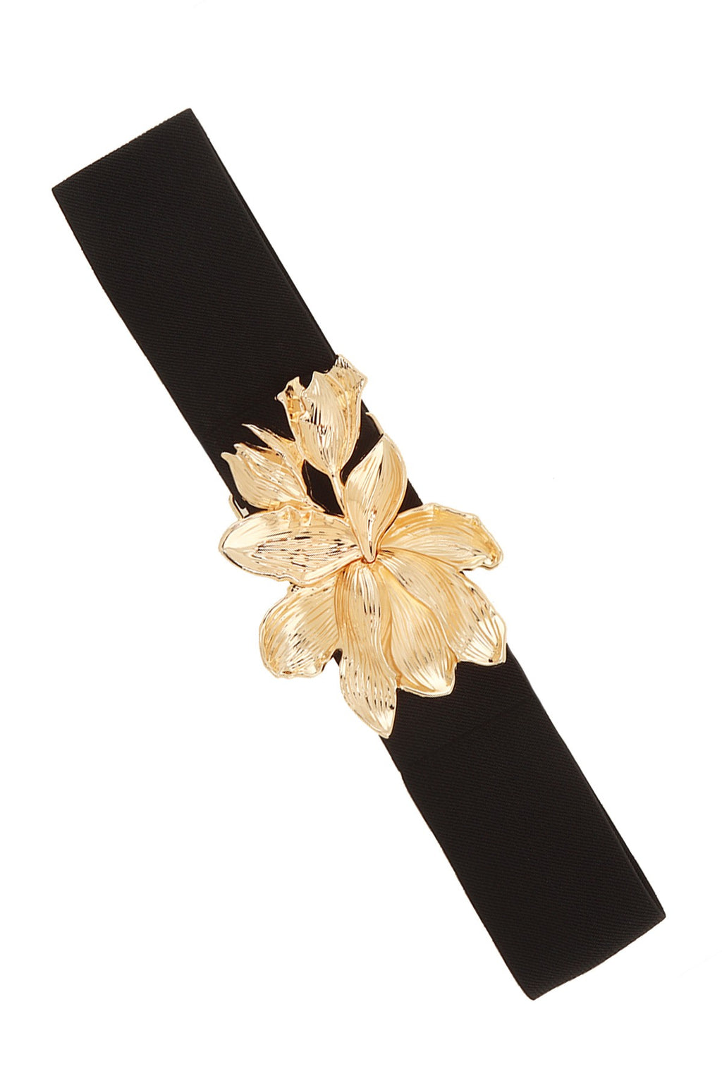 Gold Floral Accent Elastic Belt Gold Bridal Sparkly Floral Elastic Wedding Dress Belt - Etsy main image 4