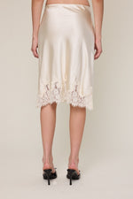 PRE ORDER SATIN LACE SLIP SKIRT