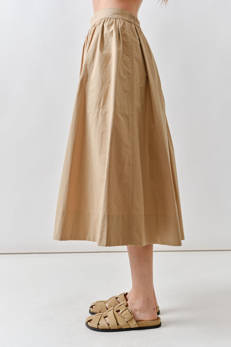 POPLIN SKIRT