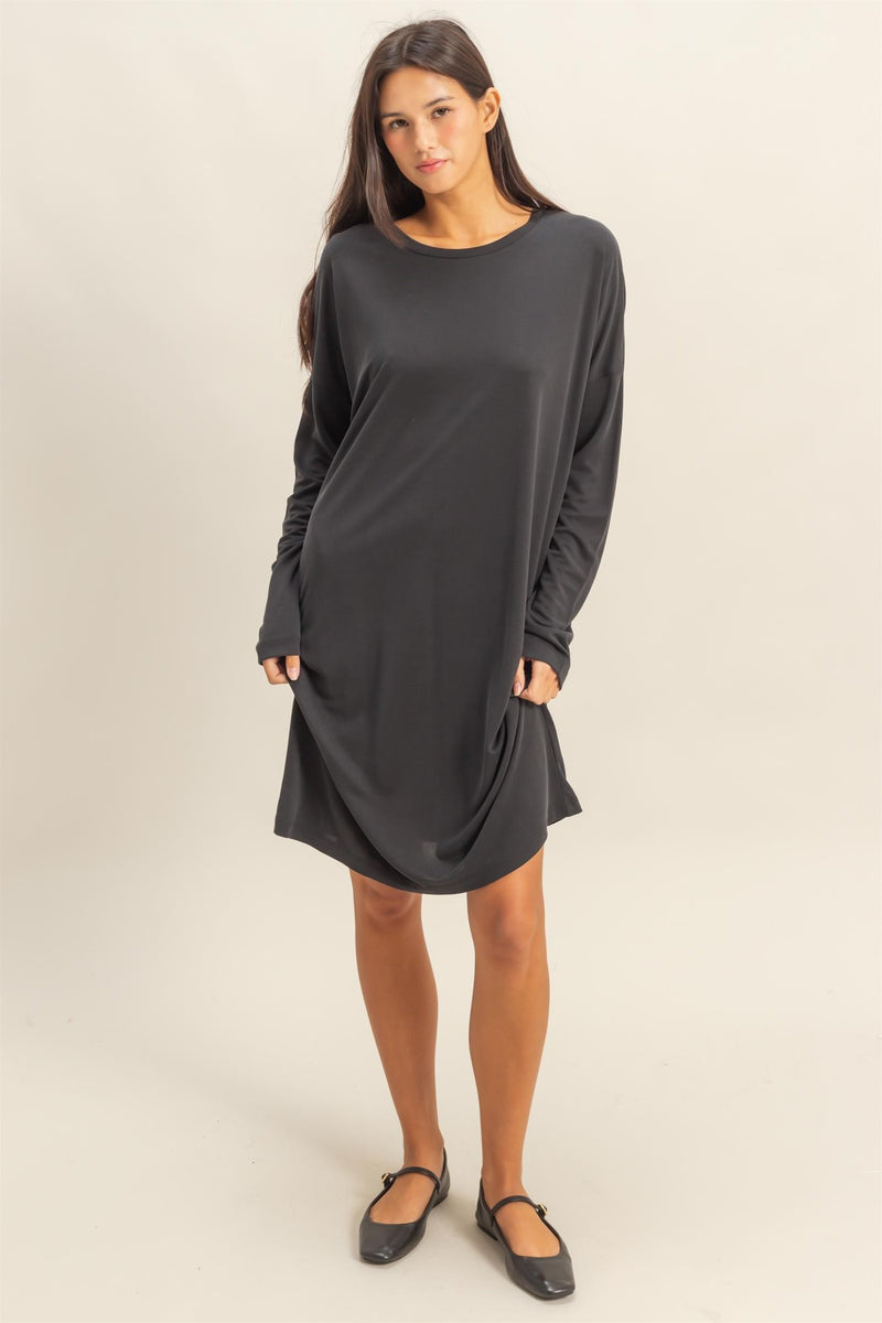 OVERSIZED TEE DRESS