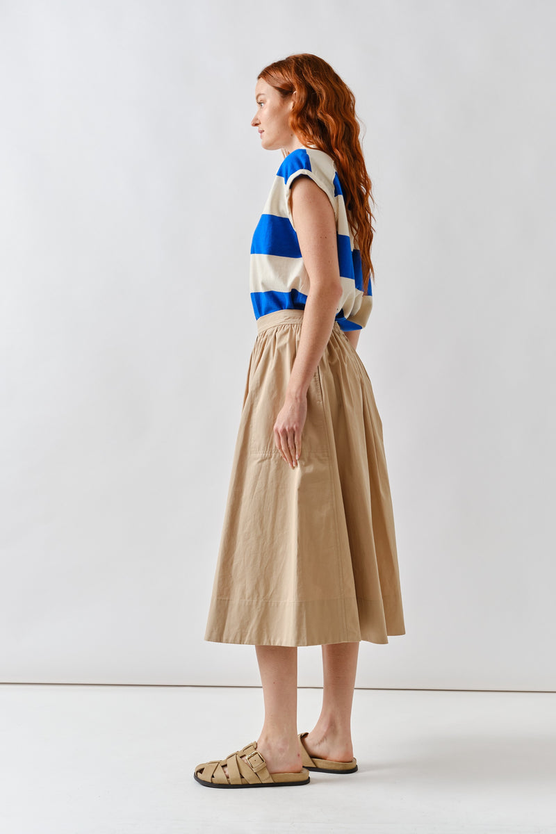 POPLIN SKIRT