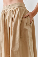 POPLIN SKIRT