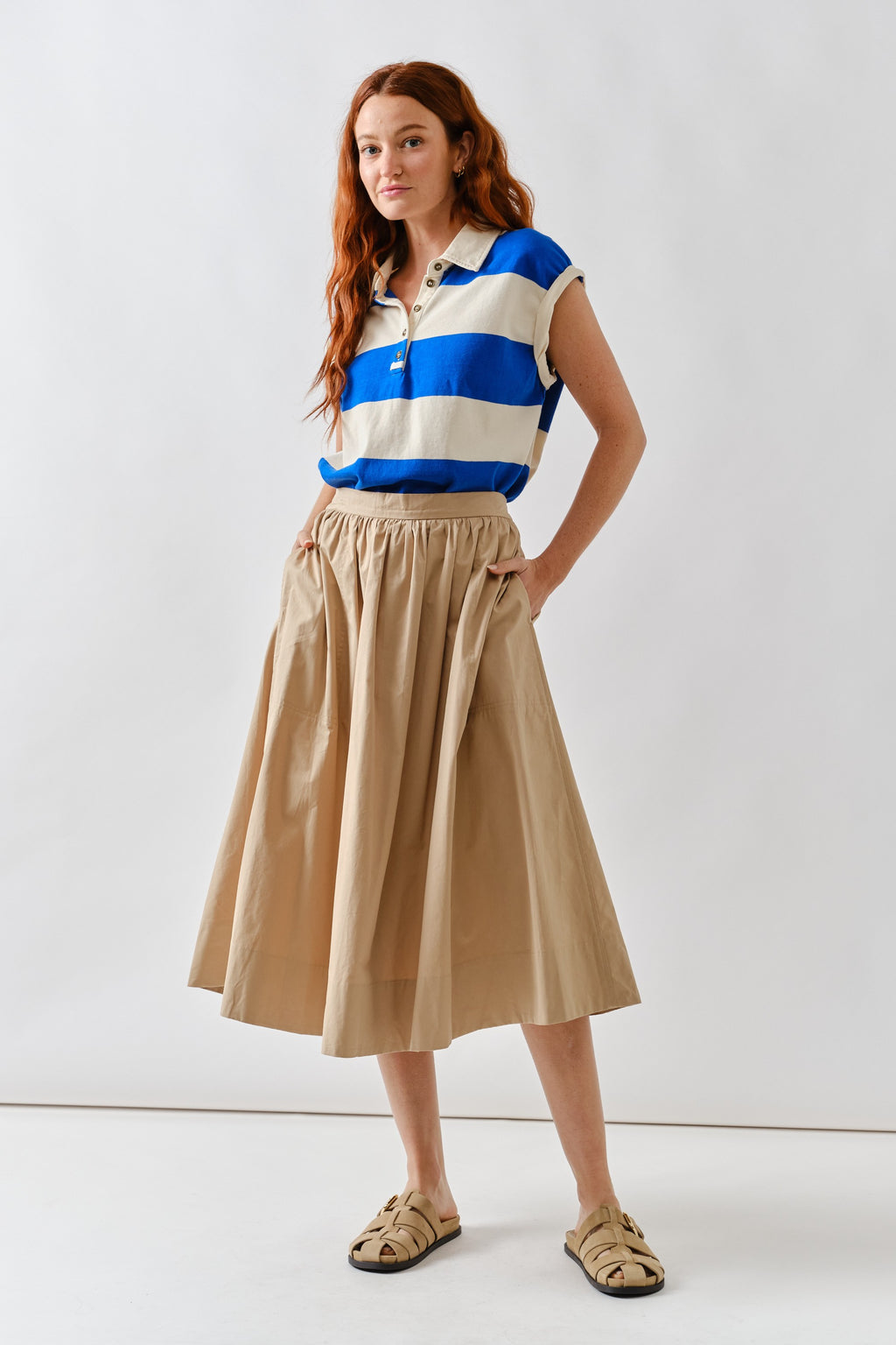 POPLIN SKIRT