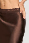 LACE WAIST SLIP SKIRT