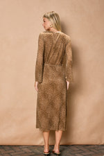 PRE ORDER PLEATED JAGUAR DRESS