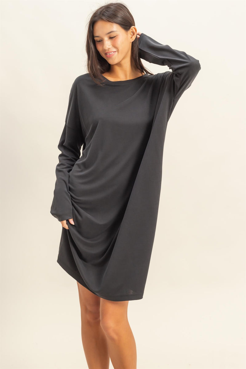 OVERSIZED TEE DRESS