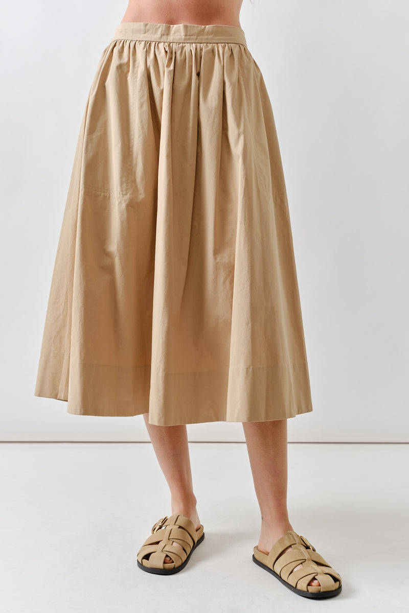 POPLIN SKIRT