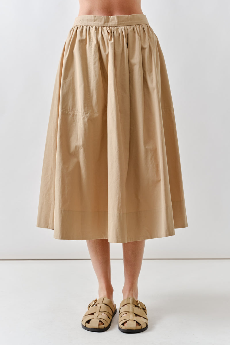 POPLIN SKIRT
