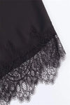 LACE EDGE SLIP SKIRT