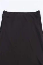 LACE EDGE SLIP SKIRT