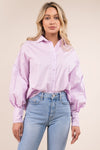 MABLE BUTTON  UP TOP
