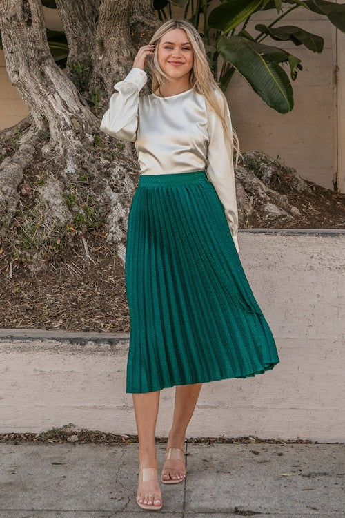 スカート Burmula : 24SS / CUTTING DETAIL PLEATS SKIRT (2COLORS) Designer fashion, Seoul-fully created | W Concept