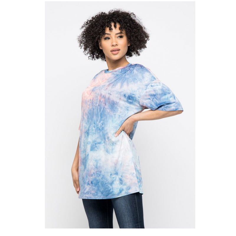 OVERSIZED TIE DYE T