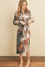 OLIVIA WRAP DRESS