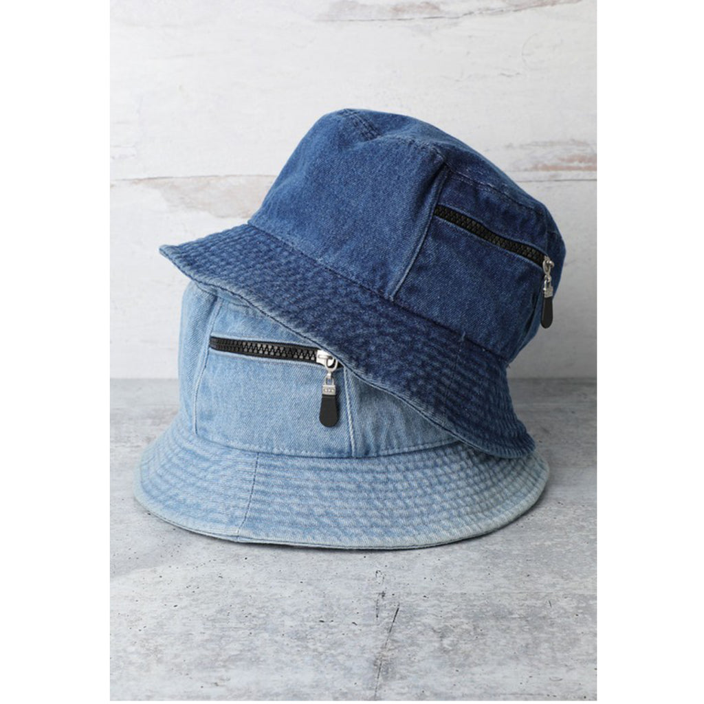 DENIM BUCKET HAT – BLU Couture Clothing
