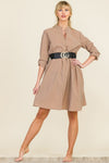EMMA SHIRT DRESS