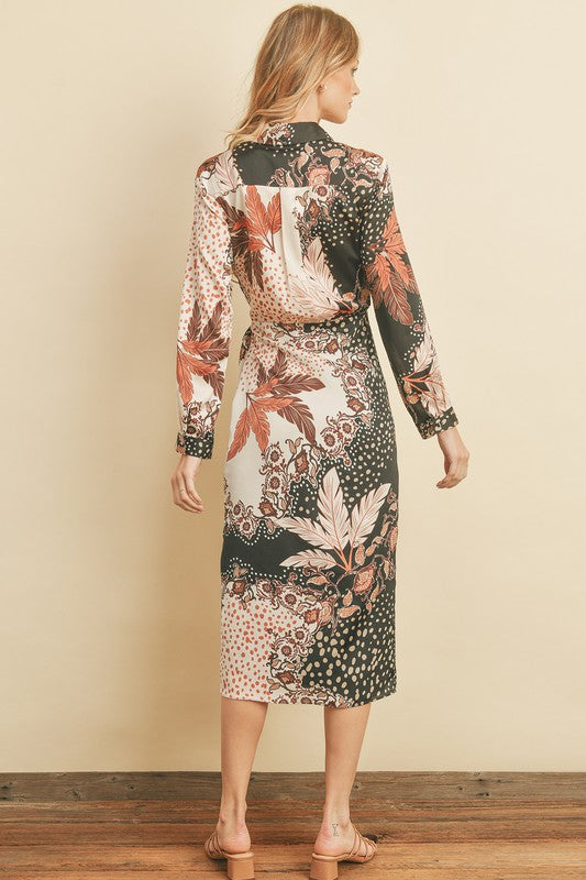 OLIVIA WRAP DRESS